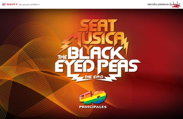 Coreografía masiva con Black Eyed Peas