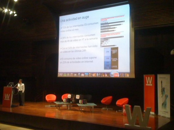 Youtube en el Web Congress de Malaga