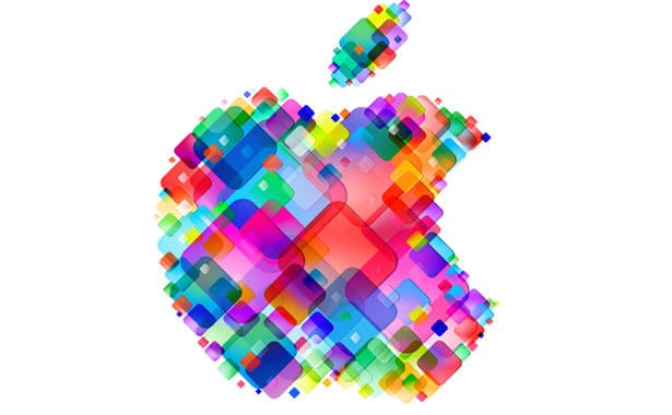 Nuevo diseño Logotipo Apple WWDC 2012: Apple vuelve al color
