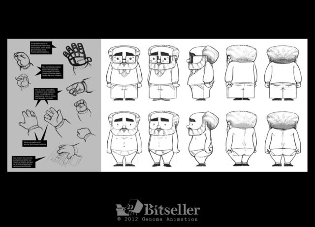 Diseños y Bocetos de Bitseller en Genoma