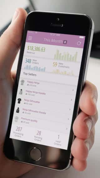 Woocommerce iOS Panel Principal