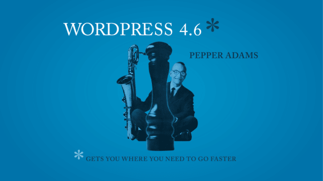 Nueva versión WordPress 4.6