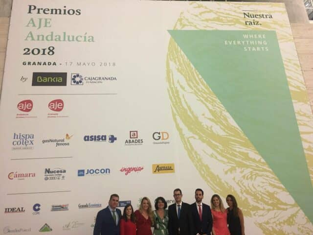 Premios AJE Andalucía 2018 en Granada