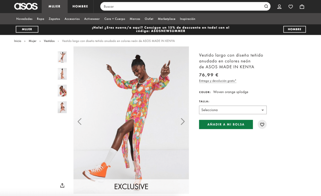 Ejemplo De Producto En Tienda Online Optimizado