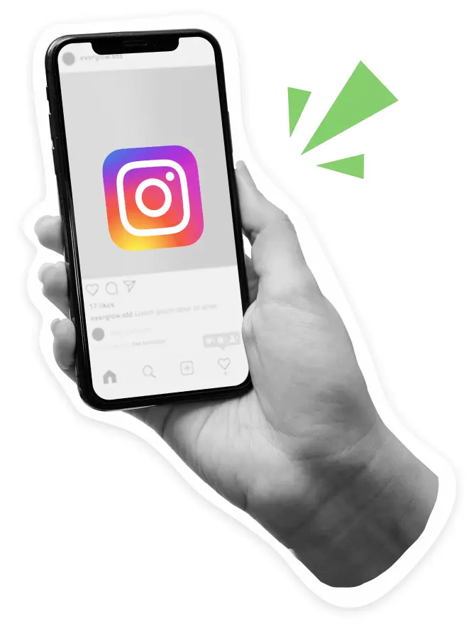 5 consejos que ayudarán a definir tu gestión de redes sociales móvil mostrando Instagram como gestión de redes sociales