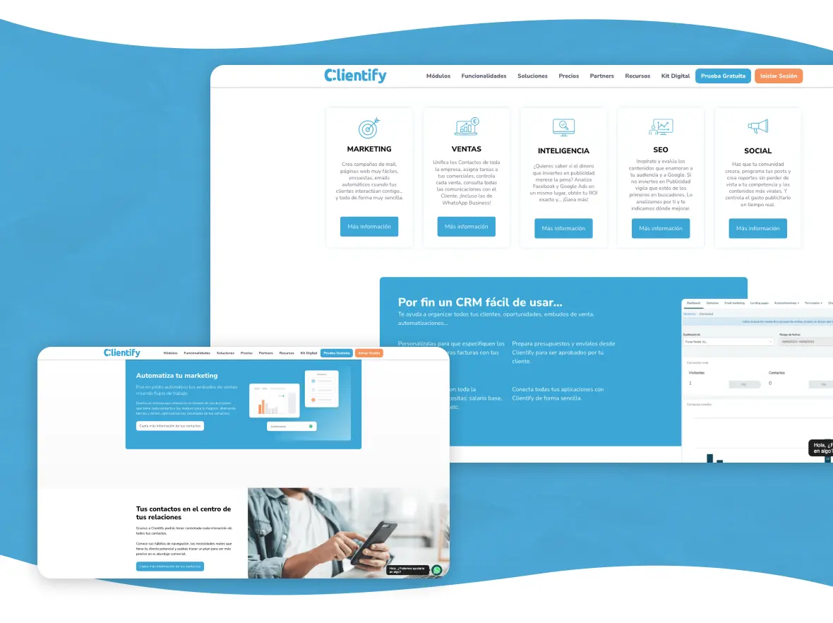 Desarrollo Web Clientify 3