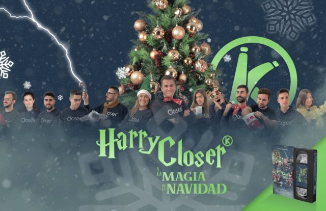 Harry Closer, un ejemplo de campaña navideña, ¡Feliz Navidad!