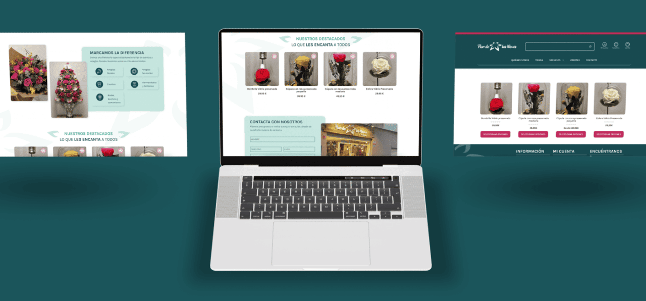 Flor De Las Nieves Diseño Web Close Marketing 2
