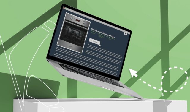 Elementos esenciales en la página de un producto