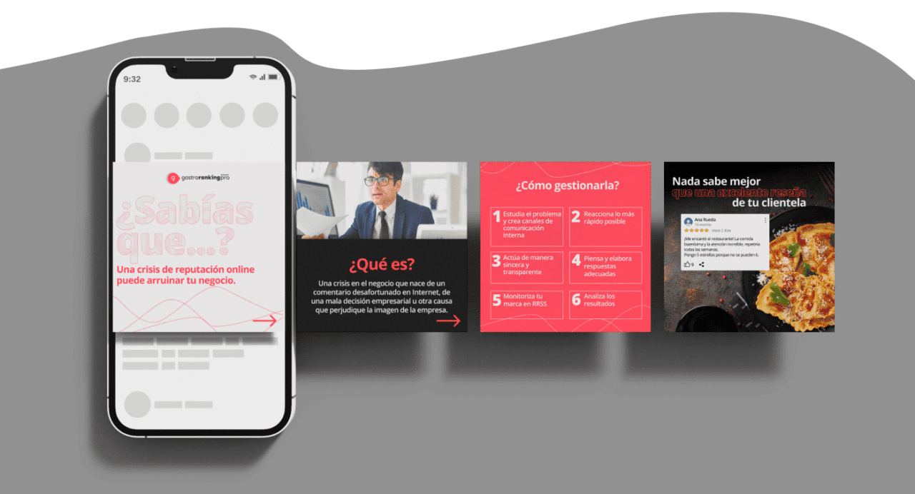 Gastroranking Redes Sociales Portfolio Carrusel