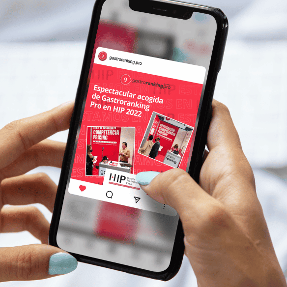 Gastroranking Redes Sociales Portfolio Mock 1