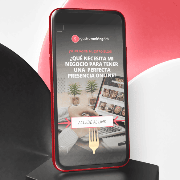 Gastroranking Redes Sociales Portfolio Mock 2
