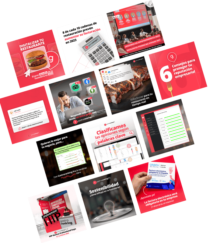 Gastroranking Redes Sociales Portfolio Rrss