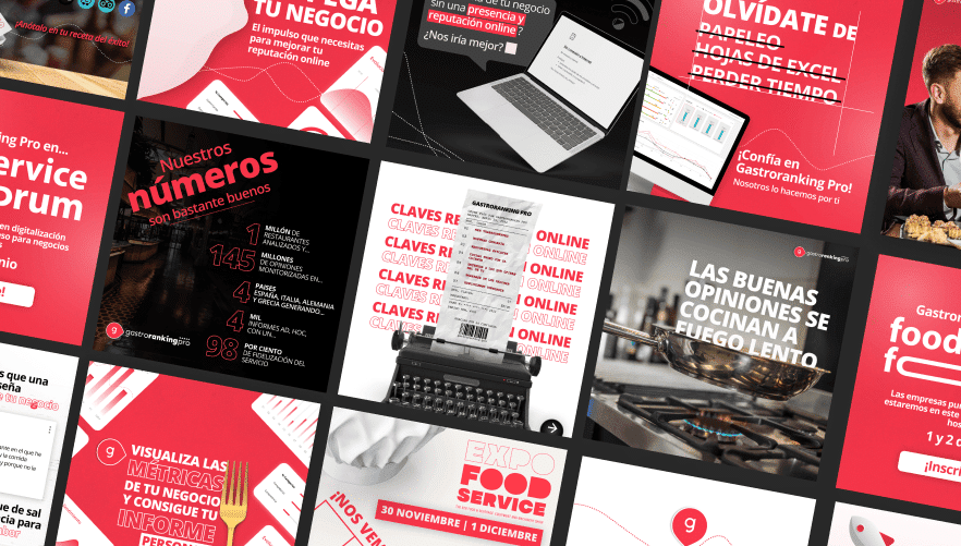 Gastroranking Redes Sociales Portfolio