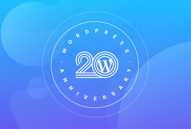 Celebramos el 20 aniversario de WordPress