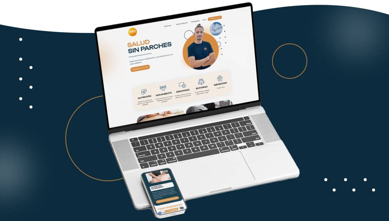 Nedsalud Diseño Web NEDSalud Ordenador