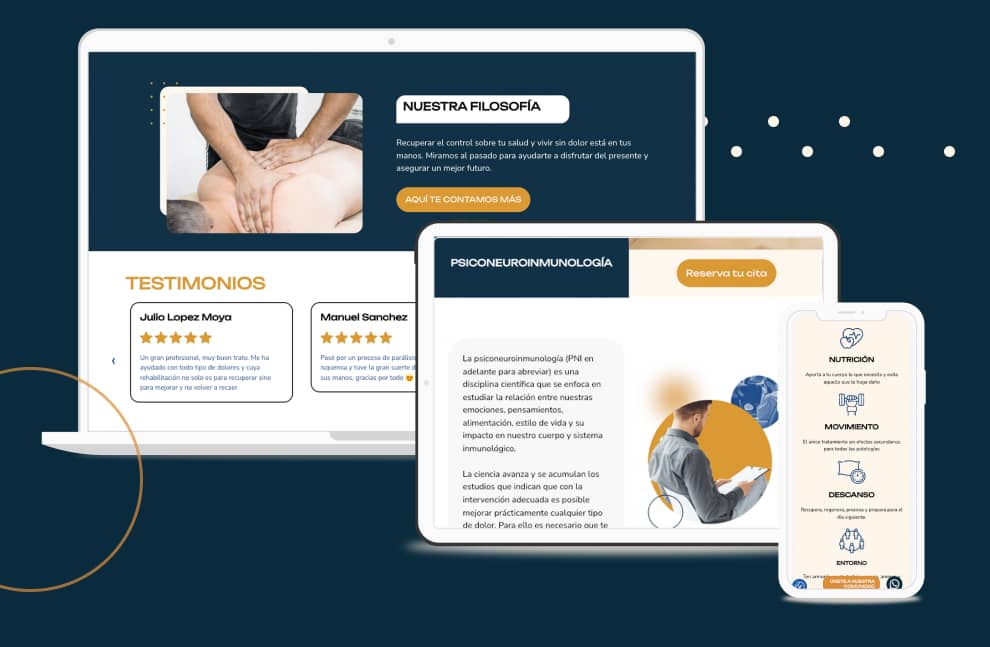 Nedsalud Diseño Web Close Marketing Responsive