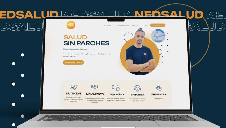 Nedsalud Proyecto diseño de sitios web