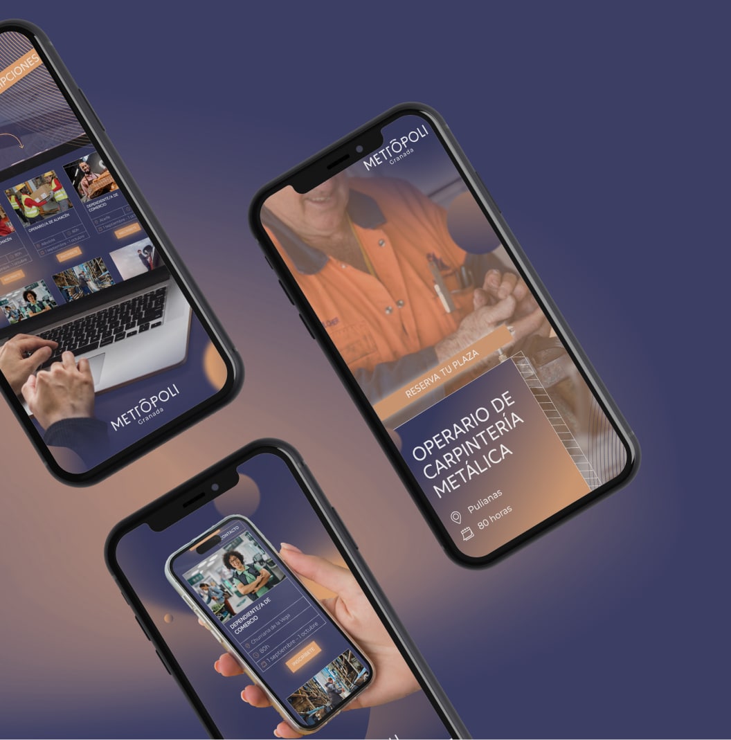 Diseño Web Y Redes Para Emplea Metrópoli Granada Stories
