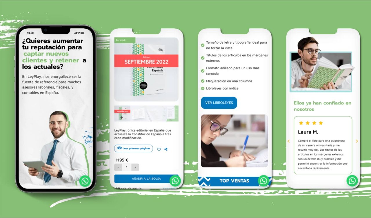 Leyplay Portfolio Diseño Web Close Movil