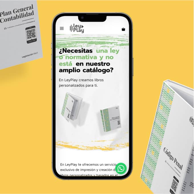 Leyplay Portfolio Diseño Web Close Movil 2