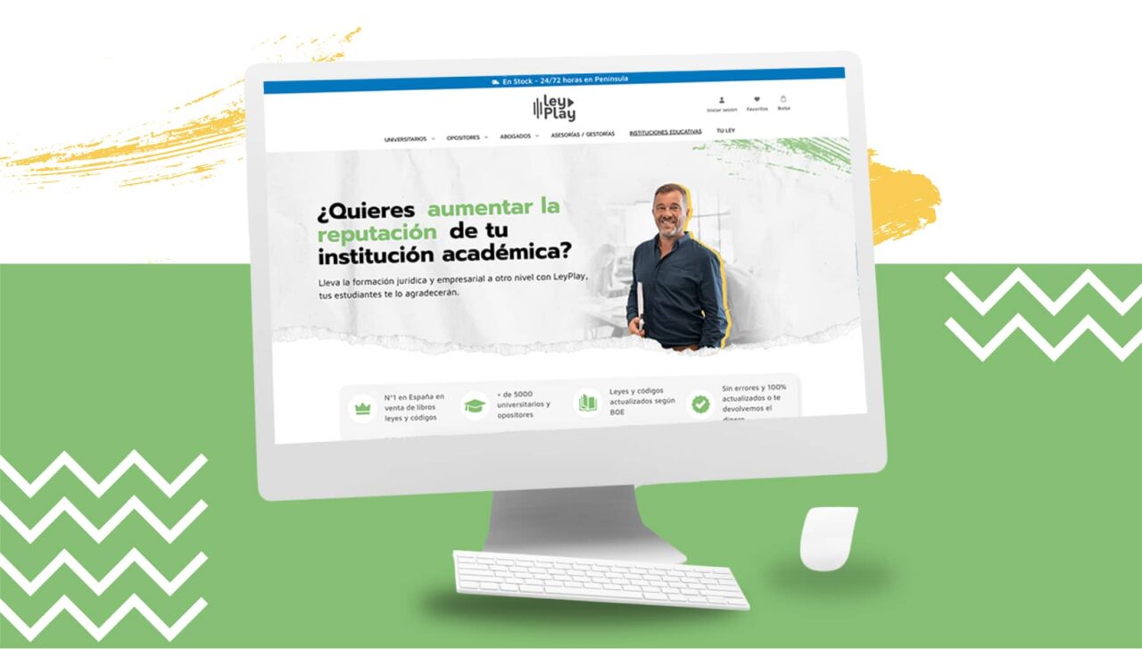 Leyplay Portfolio Diseño Web Close Ordenador