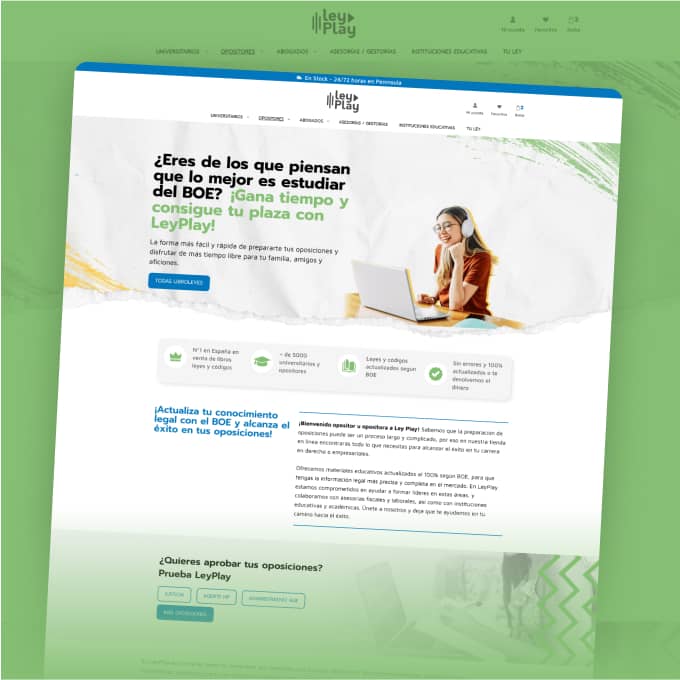 Leyplay Portfolio Diseño Web Close Pc 2