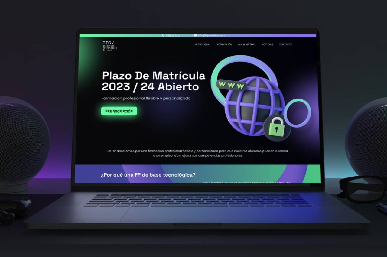 Poniente Formacion Close Diseño de web Home