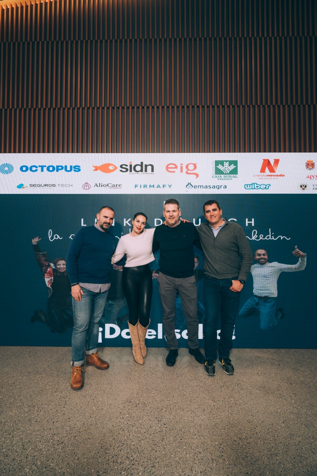 Linked Lunch Granada'24 Photocall Linkedin Lunch 1