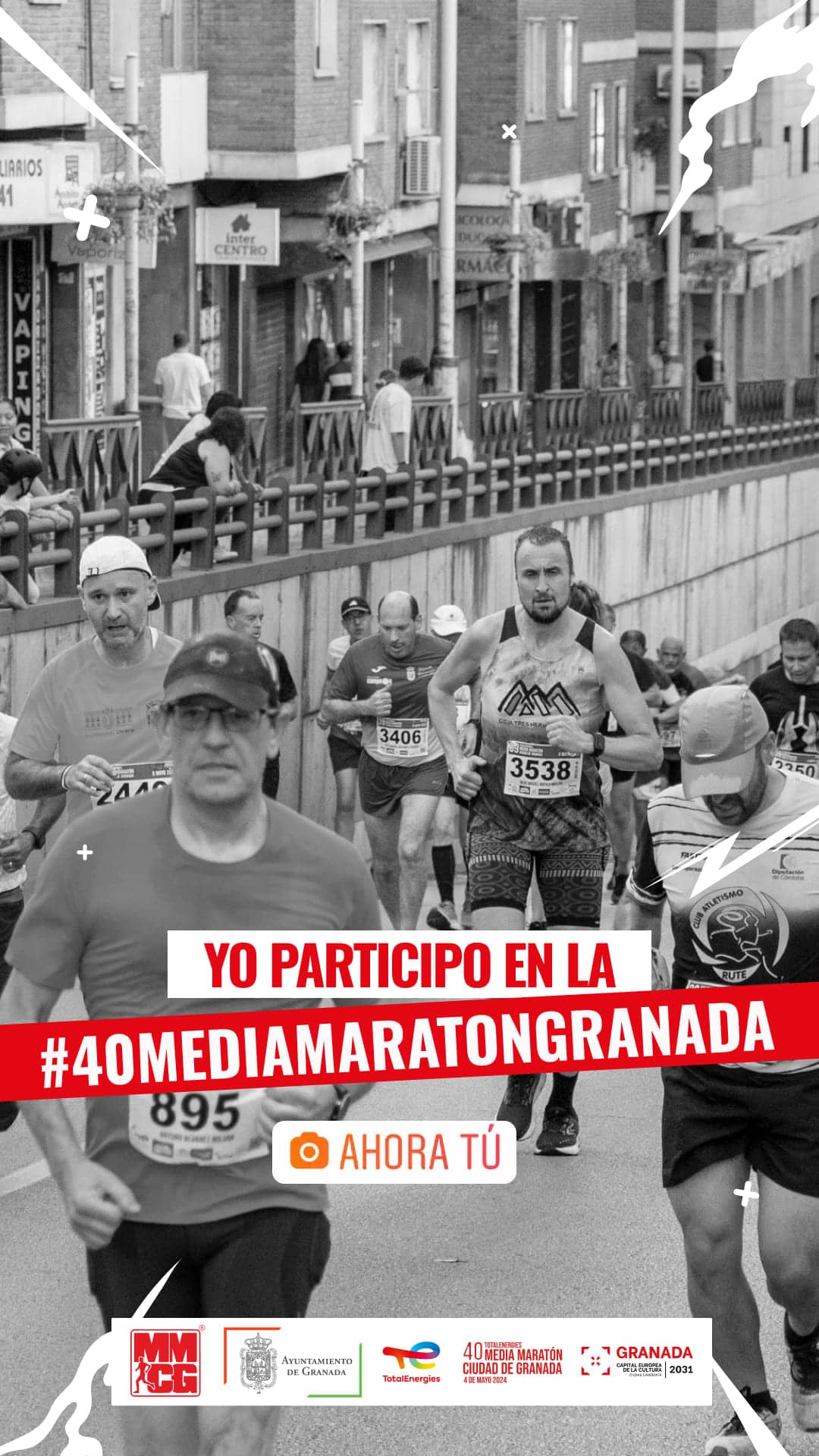 Marketing Y Comunicación Digital Para Totalenergies 40 Media Maratón Ciudad De Granada Ahora Tu 2