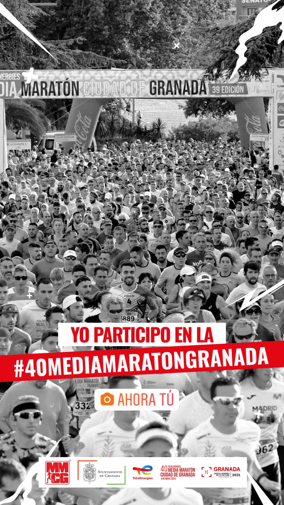 Marketing Y Comunicación Digital Para Totalenergies 40 Media Maratón Ciudad De Granada Ahora Tu 3