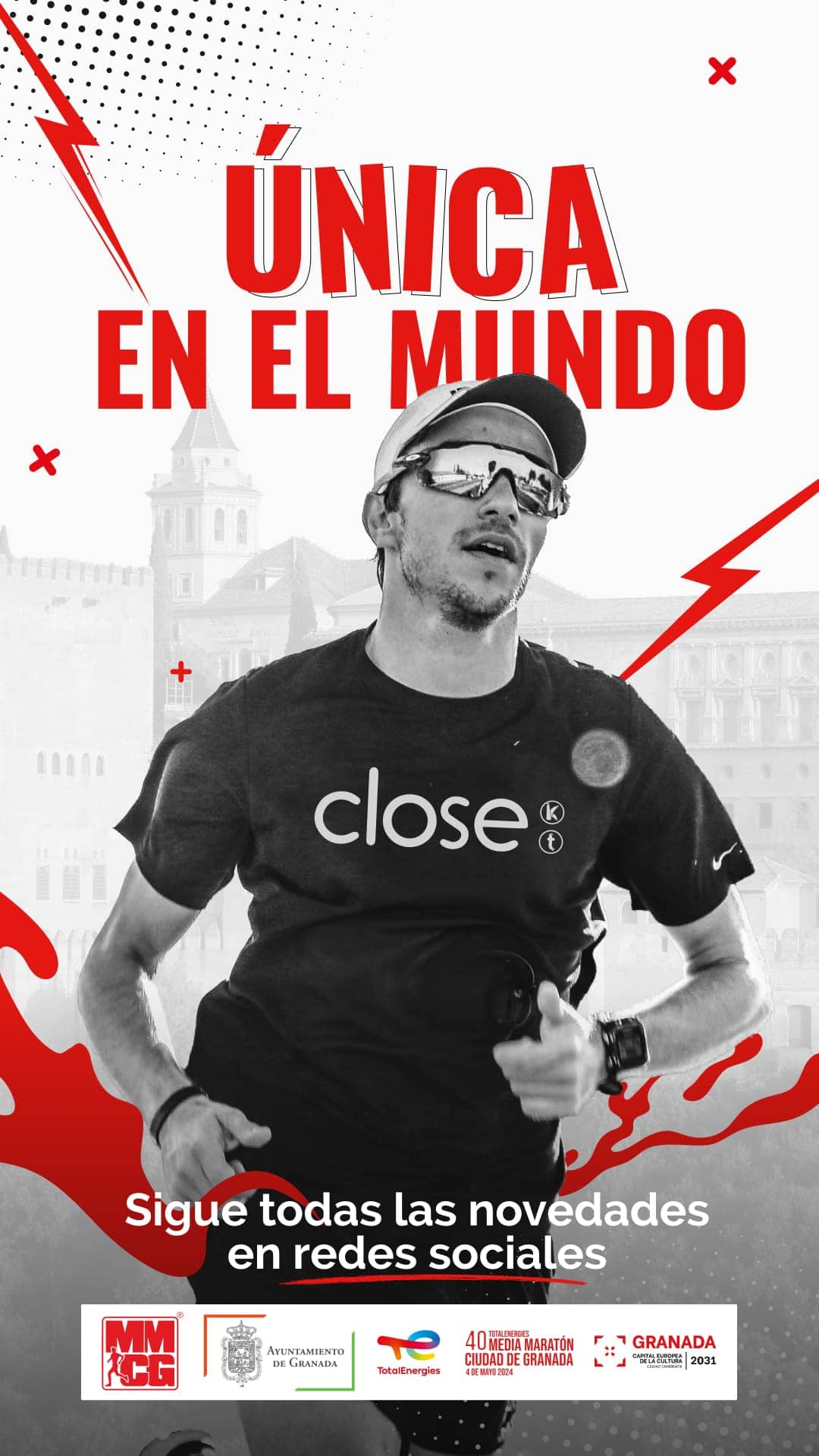 Marketing Y Comunicación Digital Para Totalenergies 40 Media Maratón Ciudad De Granada Unica En El Mundo