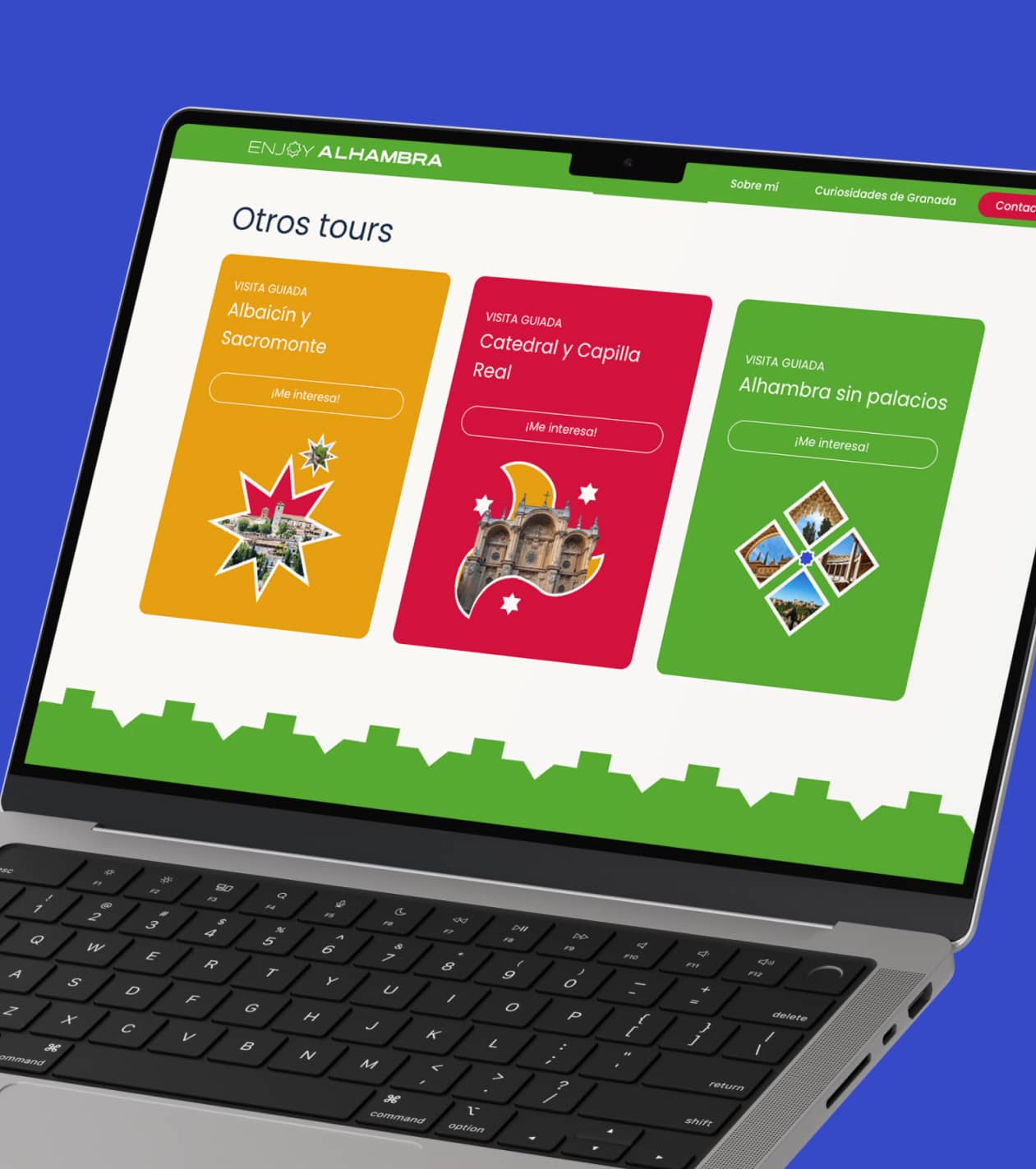 Web de tours turísticos: Enjoy Alhambra Web De Guía Turístico Enjoy Alhambra Precios De Tours