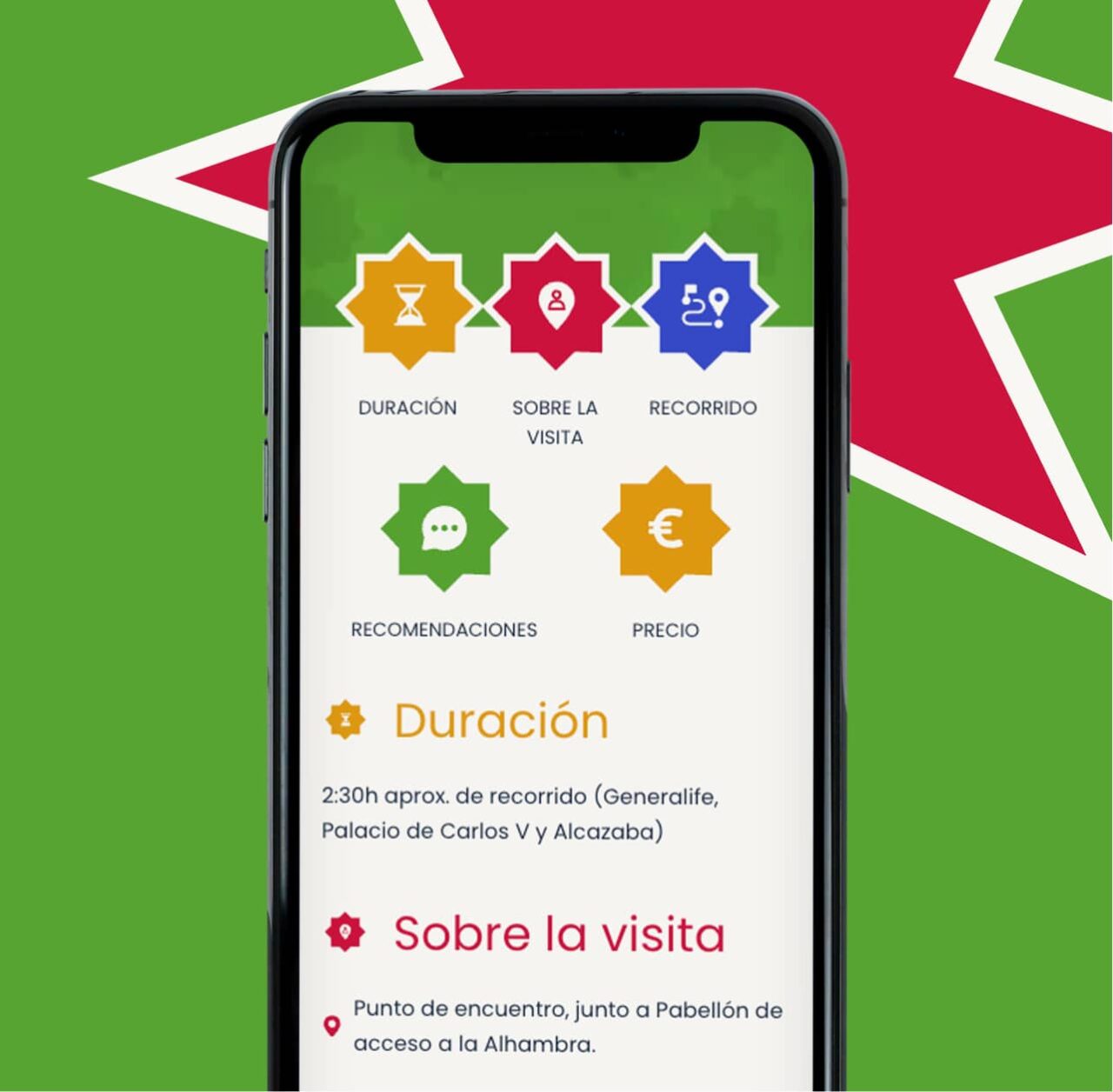 Web de tours turísticos: Enjoy Alhambra Web De Guía Turístico Enjoy Alhambra Responsive