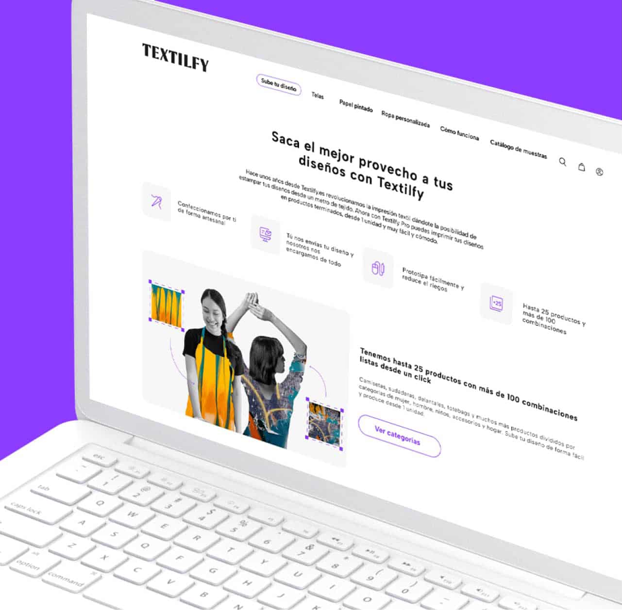 Desarrollo web textil para Textilfy Desarrollo Web Textil Para Textilfy Como Funciona