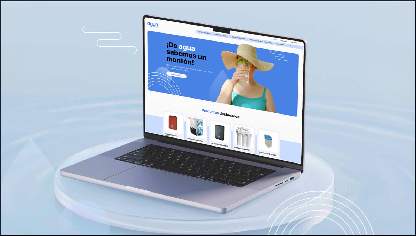 Diseño Y Desarrollo Tienda Online Agua Selección Diseño Y Desarrollo Tienda Online Agua Selección