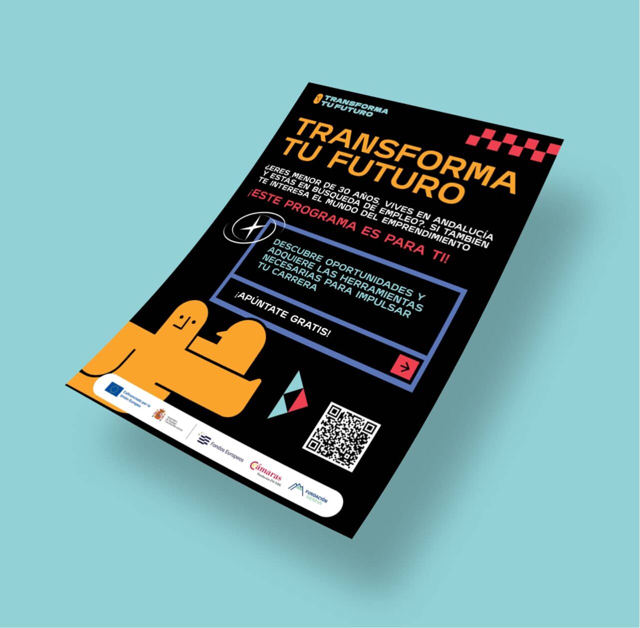 Plan de marketing digital para Transforma Tu Futuro Material Fisico Transforma Tu Futuro