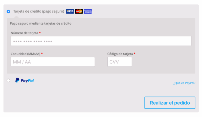 Pago Stripe Woocommerce