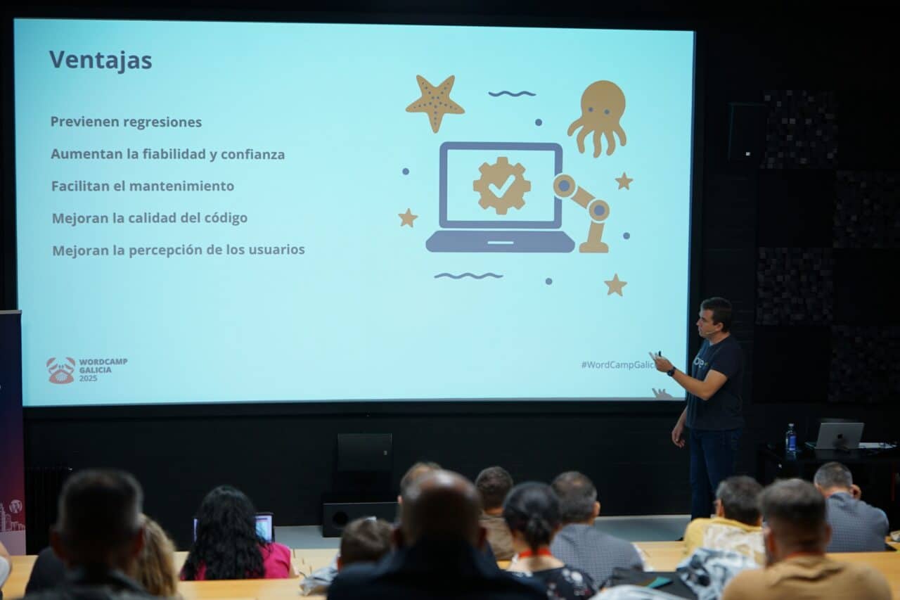 🚀 Innovación y conexión digital en la WordCamp Galicia Wcgalicia 2025 David Test Automatizados 05